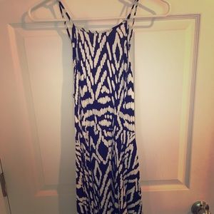 Cute Pattern Black and White A line Dress